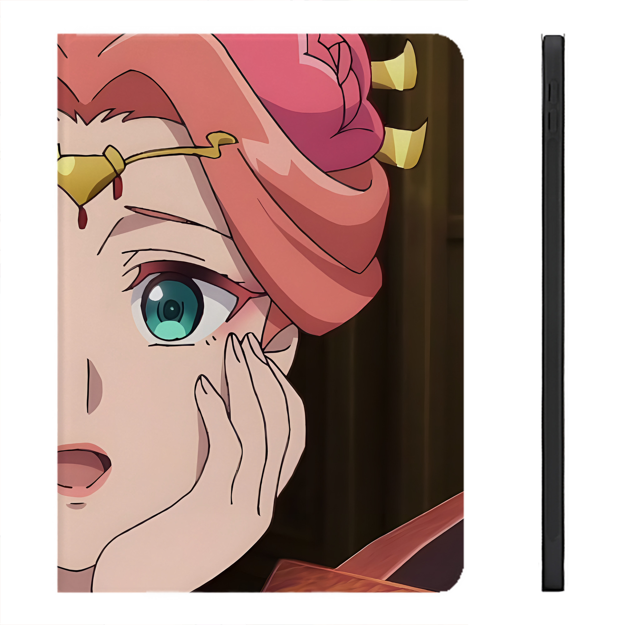 （画像用） 薬屋のひとりごと The Apothecary Diaries IPadケース ペンホルダー付き ブックスタイルデザイン